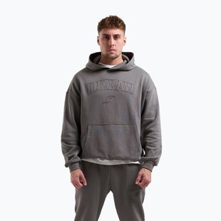 Мъжки суитшърт BOXRAW East Street Hoodie distressed grey