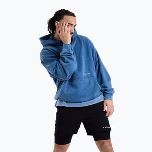 Мъжки суитшърт BOXRAW Sparring Club Oversized Hoodie washed baby blue