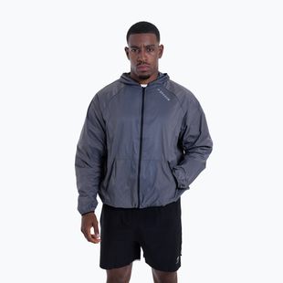 Мъжко яке BOXRAW Genaro Zip Up Windbreaker charcoal