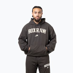 Мъжки суитшърт BOXRAW East Street Shell Hoodie charcoal