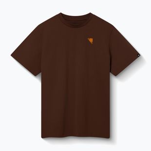 Тениска за колоездене Endura Icon Logo Graphic Tee end mahogany