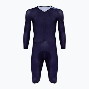 Мъжки гащеризон за колоездене HUUB Huub Skin Suit plum