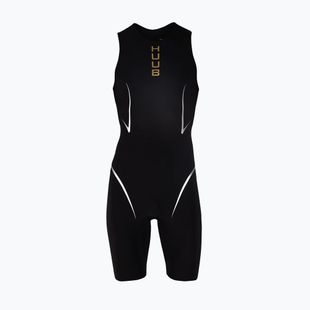 Дамски бански от една част HUUB TC Performance Swimskin black / copper