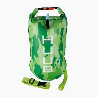 HUUB Tow Float lime camo belay booy
