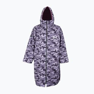 Дълго яке HUUB Changing Robe black grey camo