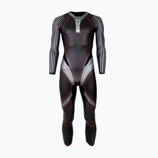 Мъжки неопренов костюм за триатлон HUUB Aegis XV 3:5 black/silver