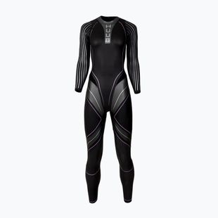 Дамски неопренов костюм за триатлон HUUB Aegis XV 3:3 black/silver