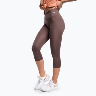 Дамски клинове за тренировки Gymshark 7/8 penny brown