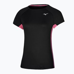 Дамска тениска за бягане Mizuno DryAeroFlow Tee black