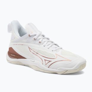 Дамски обувки за хандбал Mizuno Wave Mirage 4 white/rose/snow white