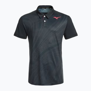 Мъжка поло тениска за тенис Mizuno Charge Shadow Polo black