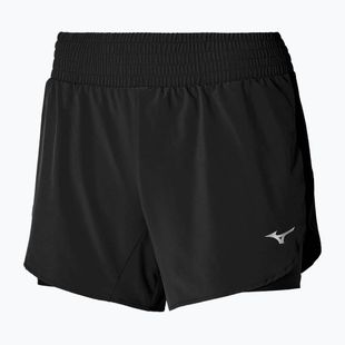 Дамски шорти за бягане Mizuno 2in1 4.5 black