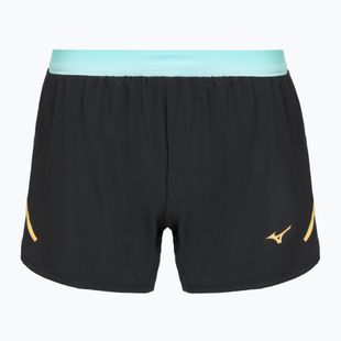 Дамски къси панталони за бягане Mizuno Aero 4' black