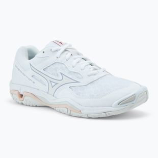 Дамски обувки за хандбал Mizuno Wave Phantom 3 white/aleutian/cloud pink
