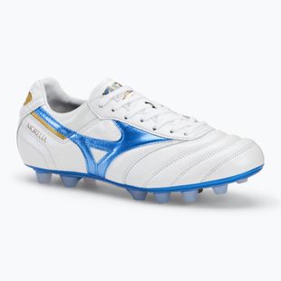 Мъжки футболни обувки Mizuno Morelia II Japan Md white/laser blue/gold