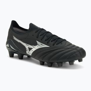 Мъжки футболни обувки Mizuno Morelia Neo IV β Elite FG black/galaxy silver/black
