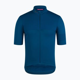 Мъжка тениска за колоездене Rapha Brevet Element Jersey jewelled blue/navy