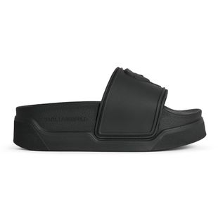 KARL LAGERFELD дамски джапанки Condominium Nft Relief black rubber