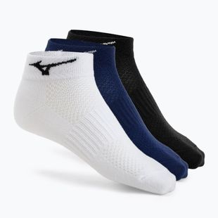 Mizuno Training Mid чорапи 3 чифта бяло / черно / синьо имение