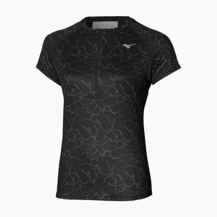 Дамска тениска за бягане Mizuno Graphic Trail Tee black