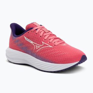 Детски обувки за бягане Mizuno Enerzy Rider Jr camelliarose/ snowwhite/violiet