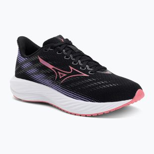 Детски обувки за бягане Mizuno Enerzy Rider Jr black/camelliarose/ paisleypurple