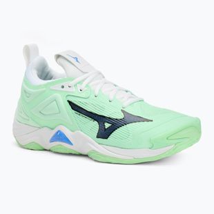 Обувки за волейбол Mizuno Wave Momentum 3 neo mint/black/frontier blue