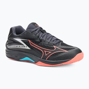 Обувки за волейбол Mizuno Thunder Blade Z black/neon flame/peacock blue