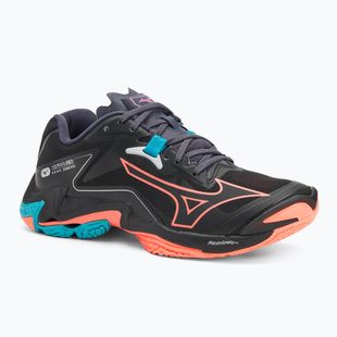 Обувки за волейбол Mizuno Wave Lightning Z8 black/neon flame/peacock blue