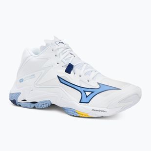Обувки за волейбол Mizuno Wave Lightning Z8 Mid white/bellwether blue/bel air blue
