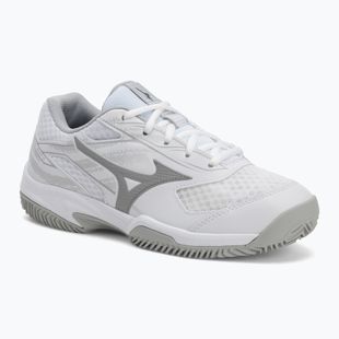Дамски обувки за тенис Mizuno Break Shot 5 CC white/ ultimate gray/ harbor mist