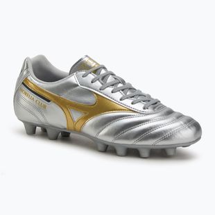 Мъжки футболни обувки Mizuno Morelia II Club Md galaxy silver/gold/gold