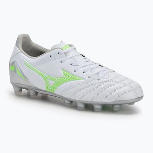 Мъжки футболни обувки Mizuno Morelia Neo IV Pro Md white/neon green/cool gray 3c