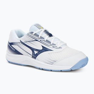 Обувки за волейбол Mizuno Cyclone Speed 5 white/bellwether blue/bel air blue