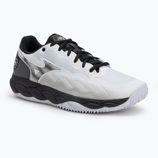 Мъжки обувки за тенис Mizuno Wave Enforce Court CC white/ black/ iron gate
