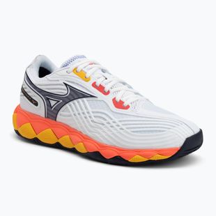Обувки за тенис Mizuno Wave Enforce Tour 6 AC white/fiery coral 2/citrus
