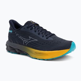 Мъжки обувки за бягане Mizuno Wave Skyrise 6 odyssey gray/icelandic blue/citrus