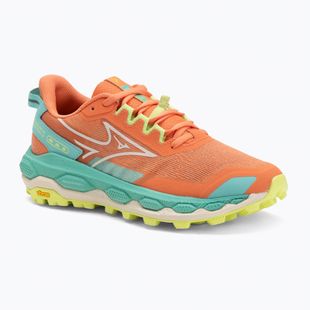 Дамски обувки за бягане Mizuno Wave Mujin 11 fresh salmon/pristine/sharp green