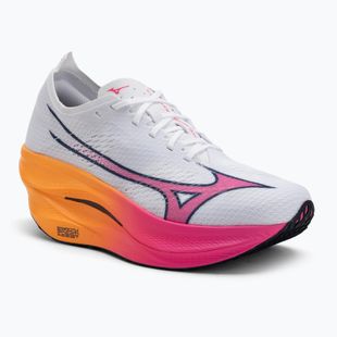 Обувки за бягане Mizuno Wave Rebellion Pro 3 бяло/розово тетра/оранжево