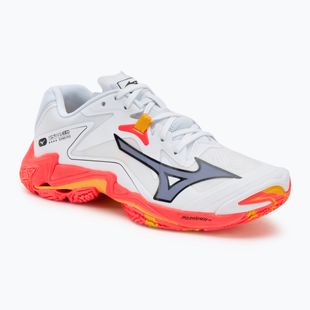 Обувки за волейбол Mizuno Wave Lightning Z8 white/fiery coral 2/citrus