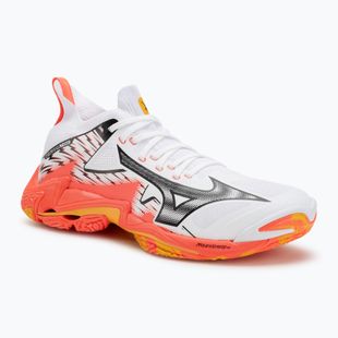 Обувки за волейбол Mizuno Wave Lightning Neo 3 white/fiery coral 2/citrus