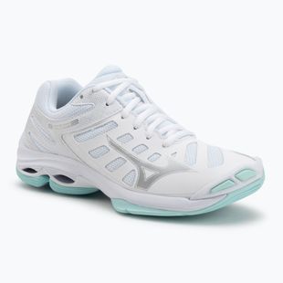 Дамски обувки за волейбол Mizuno Wave Voltage 2 white/blue tint