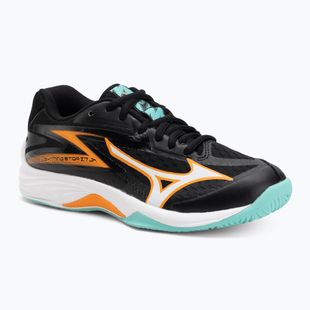 Детски обувки за волейбол Mizuno Lightning Star Z7 black/tangelo/ice green