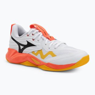 Обувки за волейбол Mizuno Wave Momentum Pro white/fiery coral 2/citrus