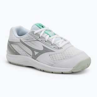 Детски обувки за волейбол Mizuno Cyclone Speed 5 white/black/frozen emerald