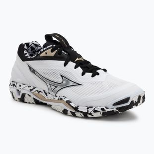 Обувки за хандбал Mizuno Wave Stealth 6 white/black/ge gold