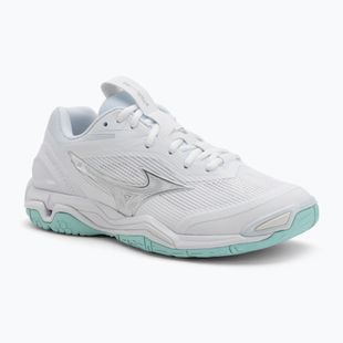 Дамски обувки за хандбал Mizuno Wave Stealth 6 white/blue tint