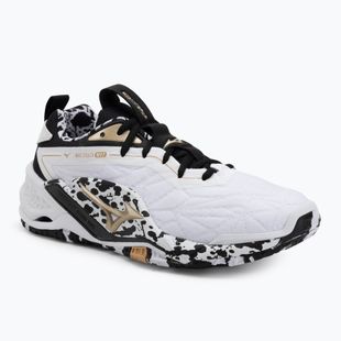 Обувки за хандбал Mizuno Wave Stealth Neo 2 white/black/ge gold