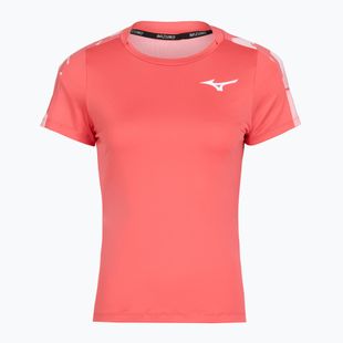 Дамска тениска за тенис Mizuno Daybreakers Printed calypso coral