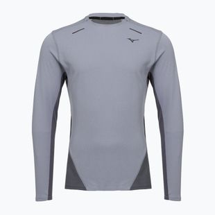 Мъжка блуза с дълъг ръкав за бягане Mizuno Tech Thermal Charge quiksilver